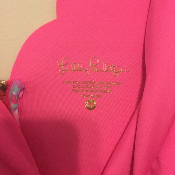 Pink Scalloped Lily Pulitzer Dress - Picture 4 of 4